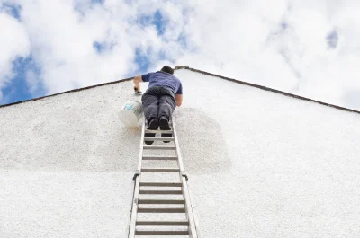 Peinture extérieure à Connelles — façades et ravalement
